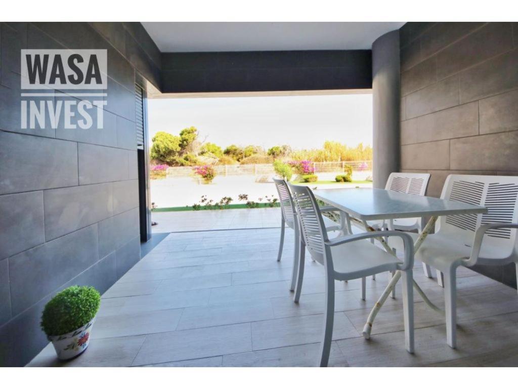 Pinada Beach IV New & Comfort. Apartment, 1St Line To The Beach, Sunterrace+Pool لا ماتا المظهر الخارجي الصورة